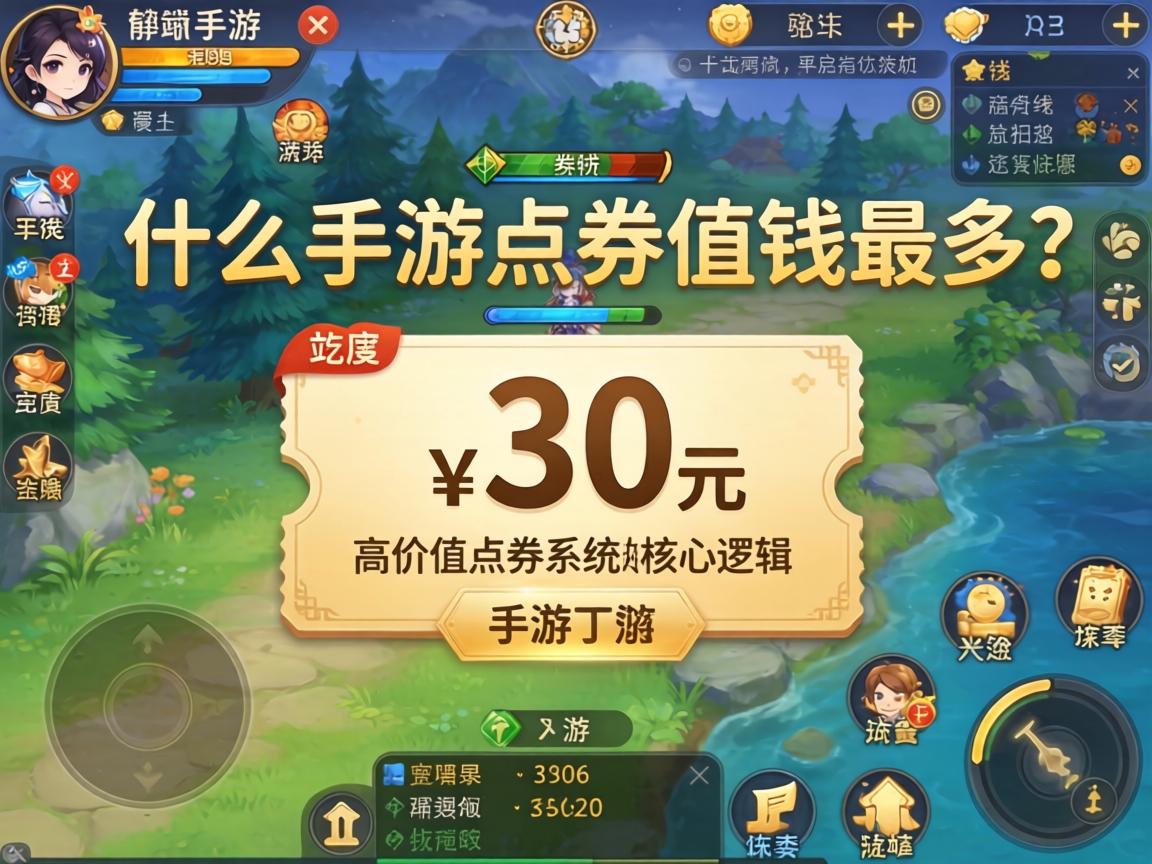 什么手游点券值钱最多?深度解析高价值点券系统的核心逻辑 深度解析高价值点券系统的核心逻辑