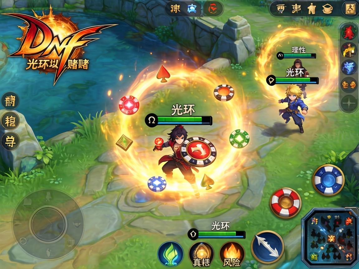 DNF手游光环可以赌吗?理性分析游戏内赌光环的真相与风险 理性分析游戏内赌光环的真相与风险