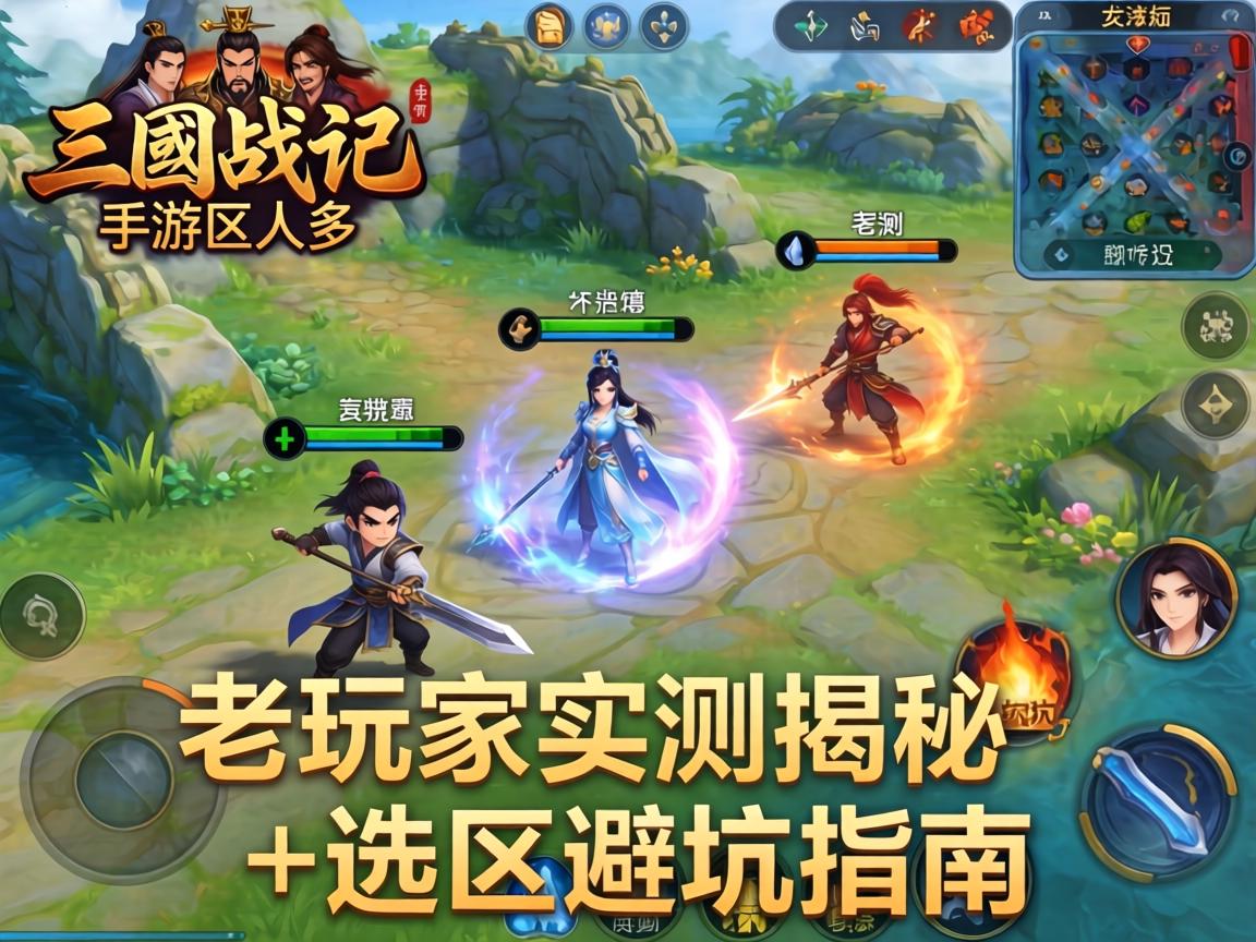 三国战记手游哪区人多?老玩家实测揭秘+选区避坑指南 三国战记手游哪区人多