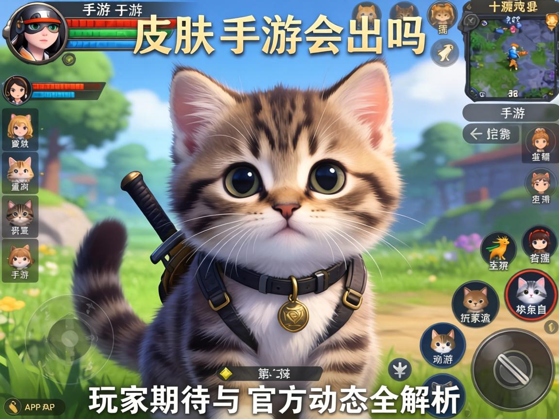 端游猫咪皮肤手游会出吗?玩家期待与官方动态全解析 玩家期待与官方动态全解析