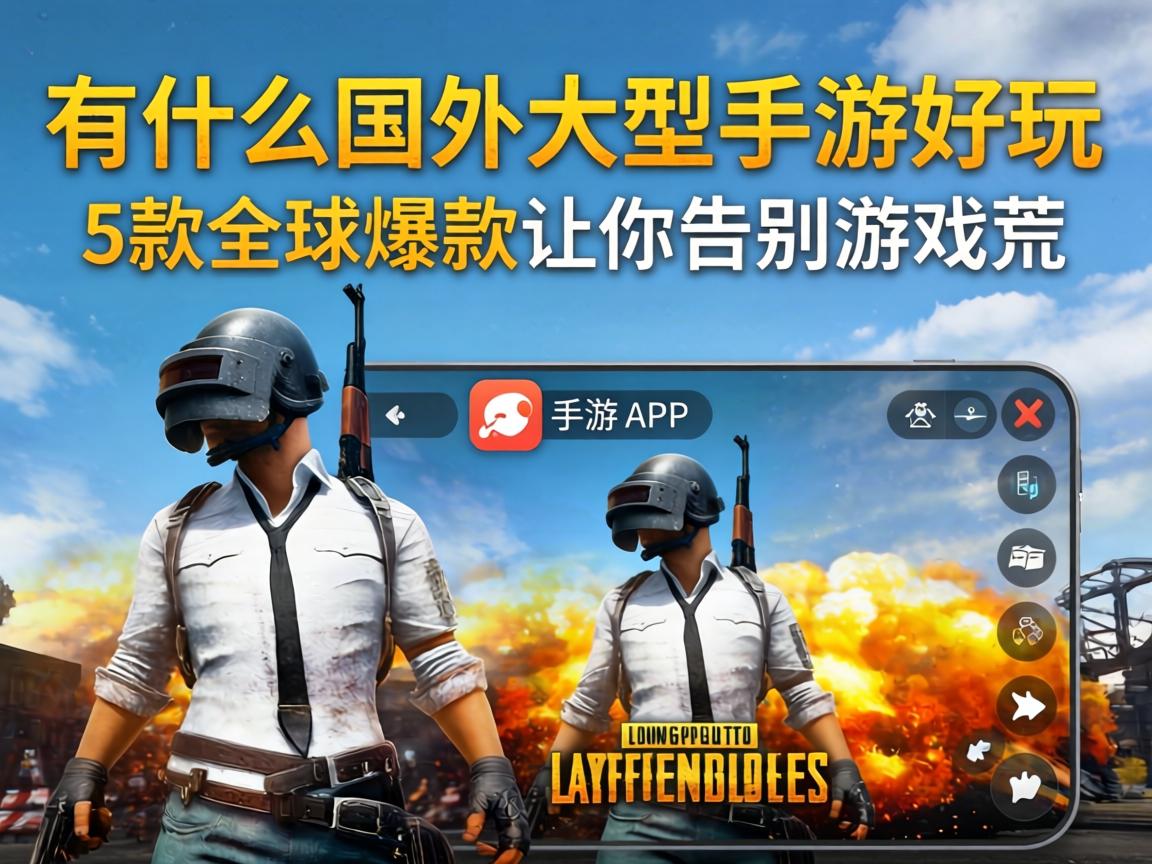 这5款全球爆款让你告别游戏荒