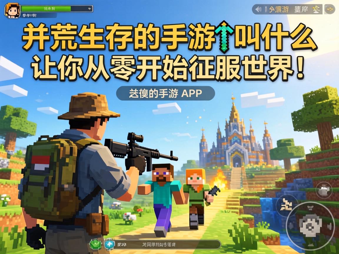 开荒生存的手游叫什么？这5款高口碑作品让你从零开始征服世界！