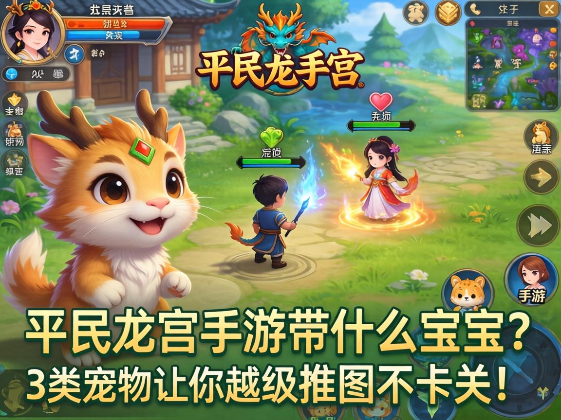 这3类宠物让你越级推图不卡关