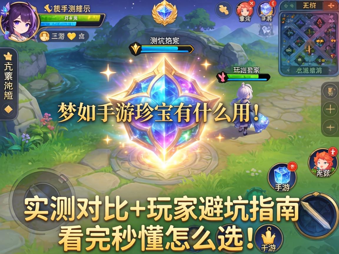 梦幻手游珍宝有什么用