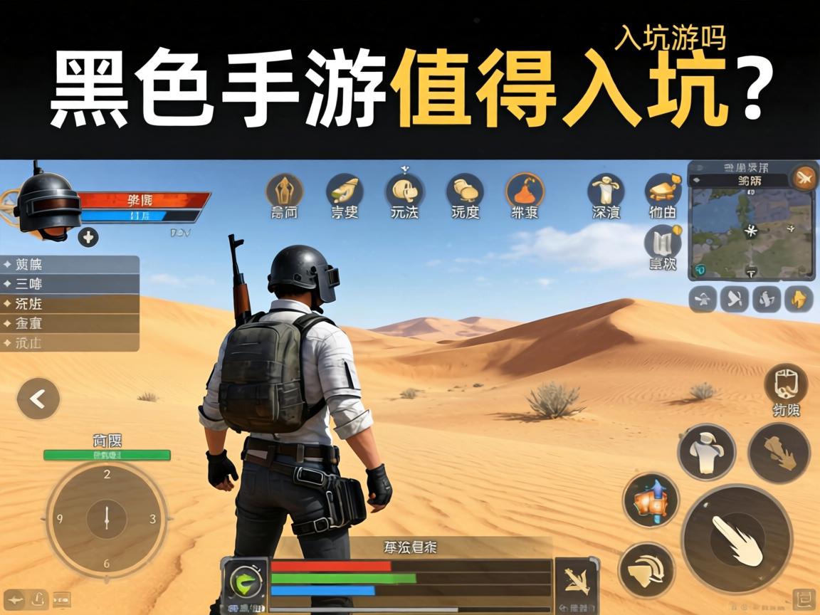 黑色沙漠手游值得入坑吗？从画面到玩法深度解析入坑指南