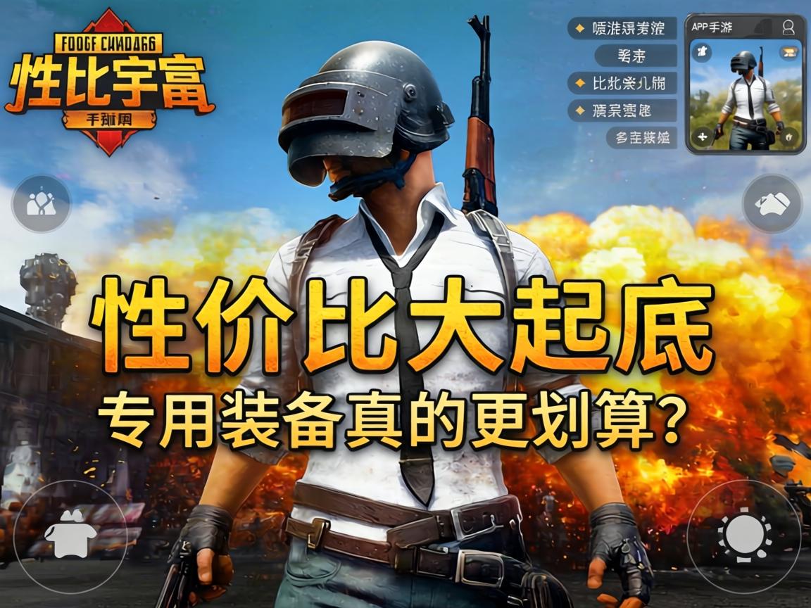 一、性价比大起底，专用装备真的更划算吗？