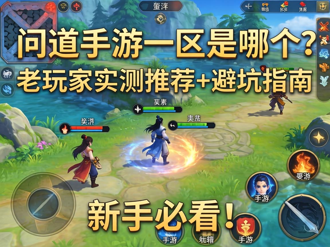 问道手游一区是哪个？老玩家实测推荐+避坑指南，新手必看！