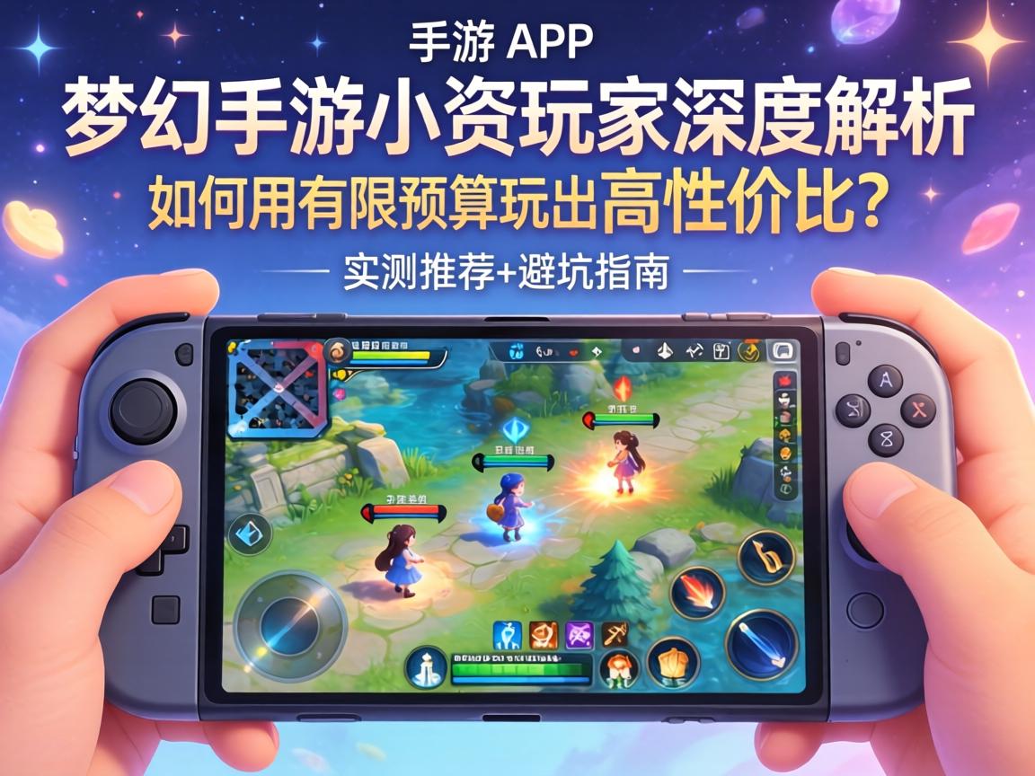 梦幻手游小资玩家深度解析，如何用有限预算玩出高性价比？实测推荐+避坑指南