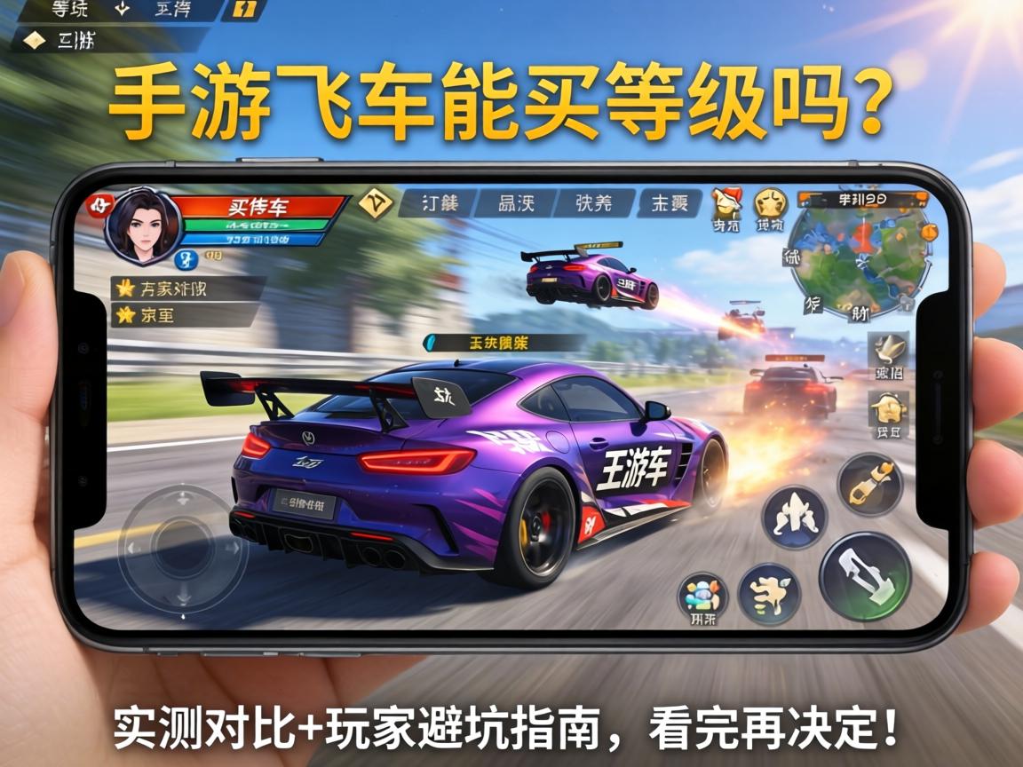 手游飞车能买等级吗？实测对比+玩家避坑指南，看完再决定！
