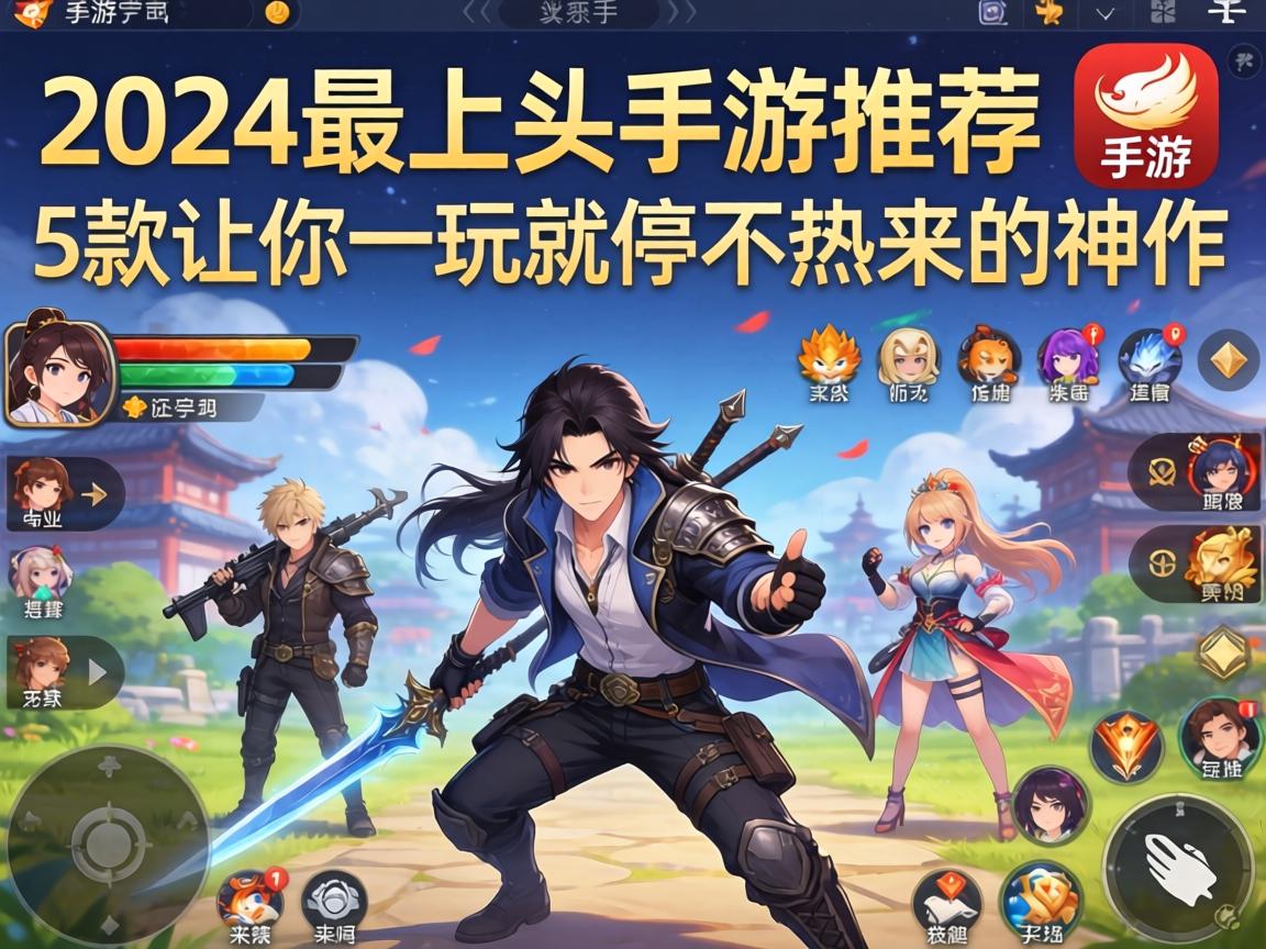 2024最上头手游推荐，这5款让你一玩就停不下来的神作
