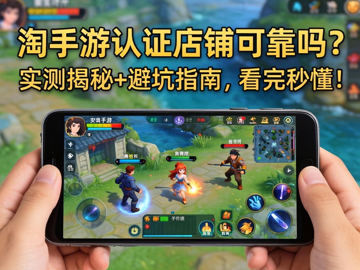 淘手游认证店铺可靠吗