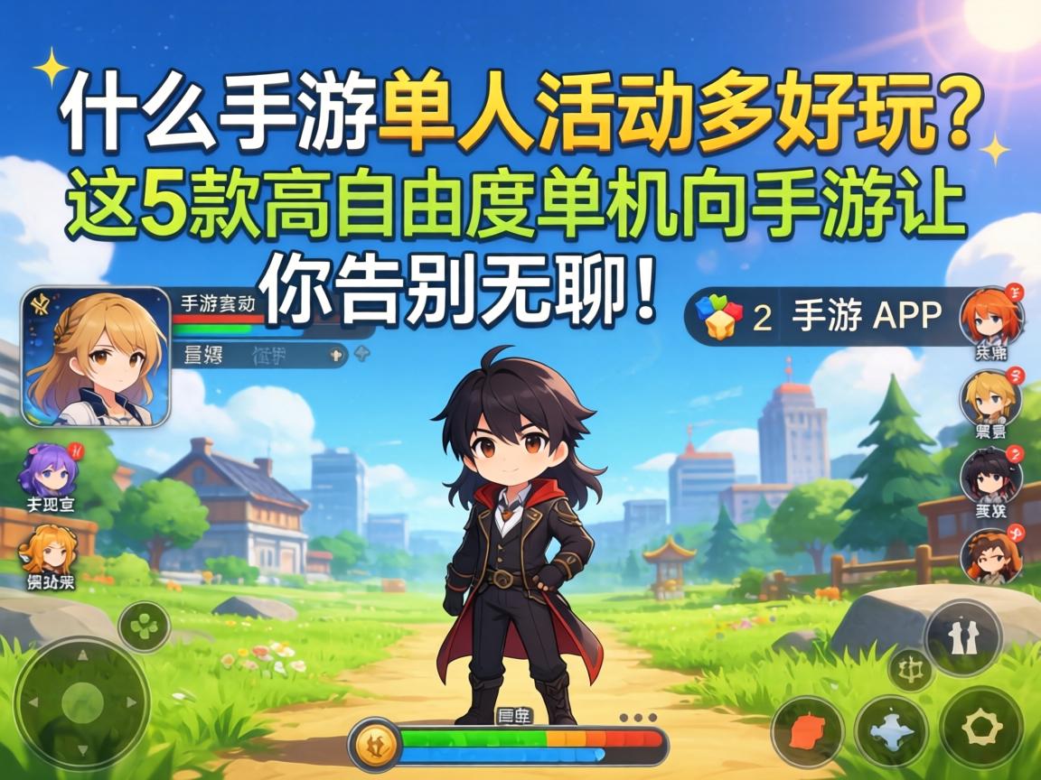 这5款高自由度单机向手游让你告别无聊