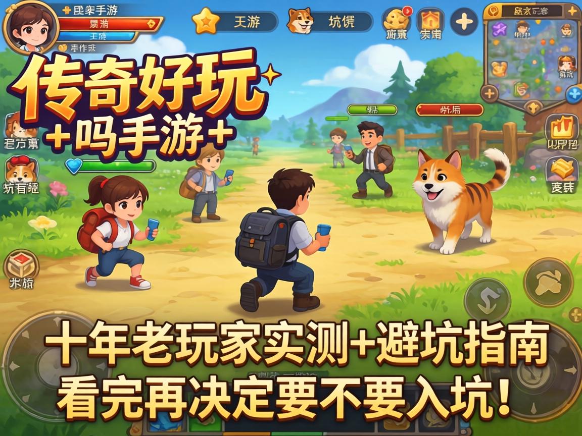 复古版传奇好玩吗手游？十年老玩家实测+避坑指南，看完再决定要不要入坑！