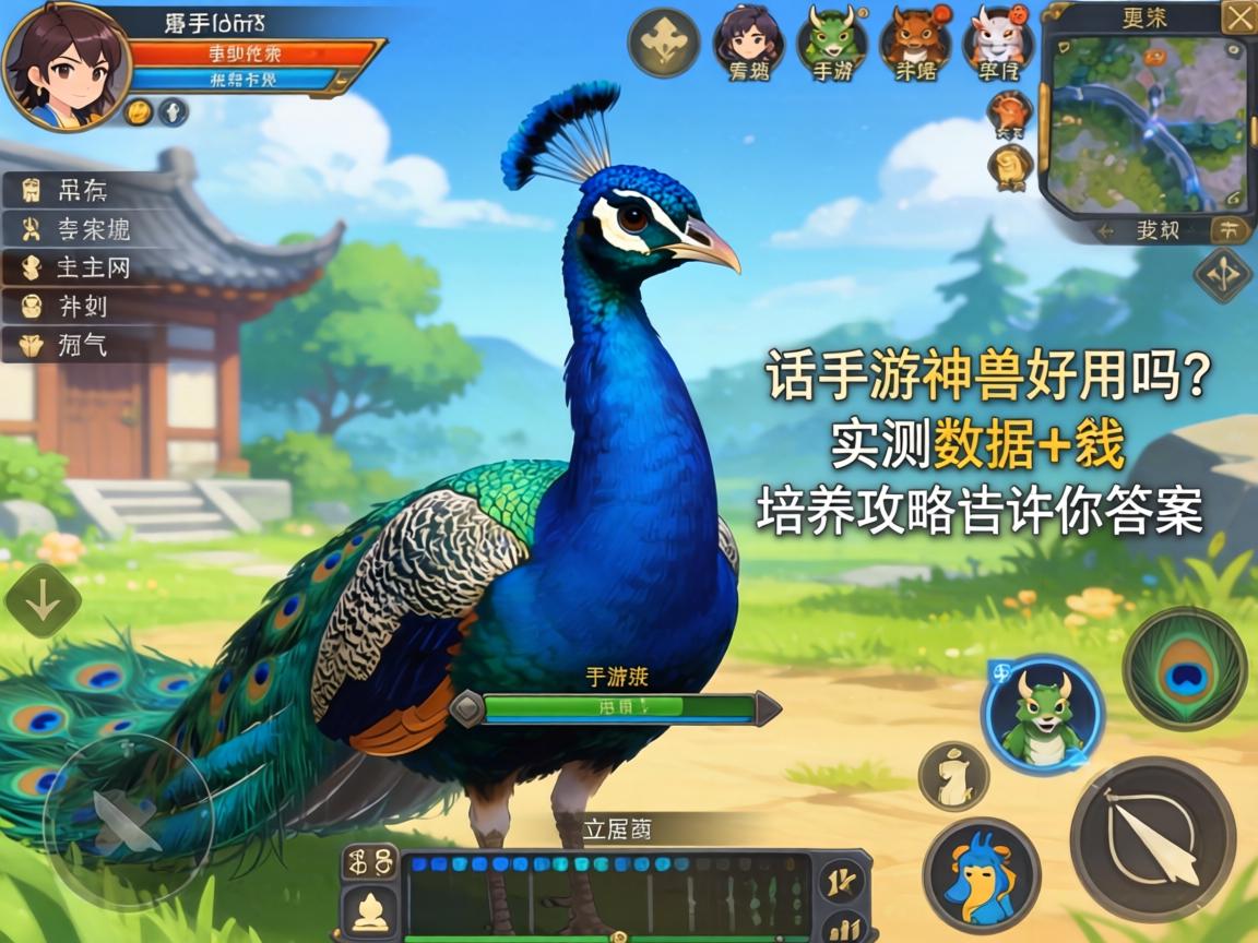 大话手游神兽孔雀好用吗？实测数据+培养攻略告诉你答案