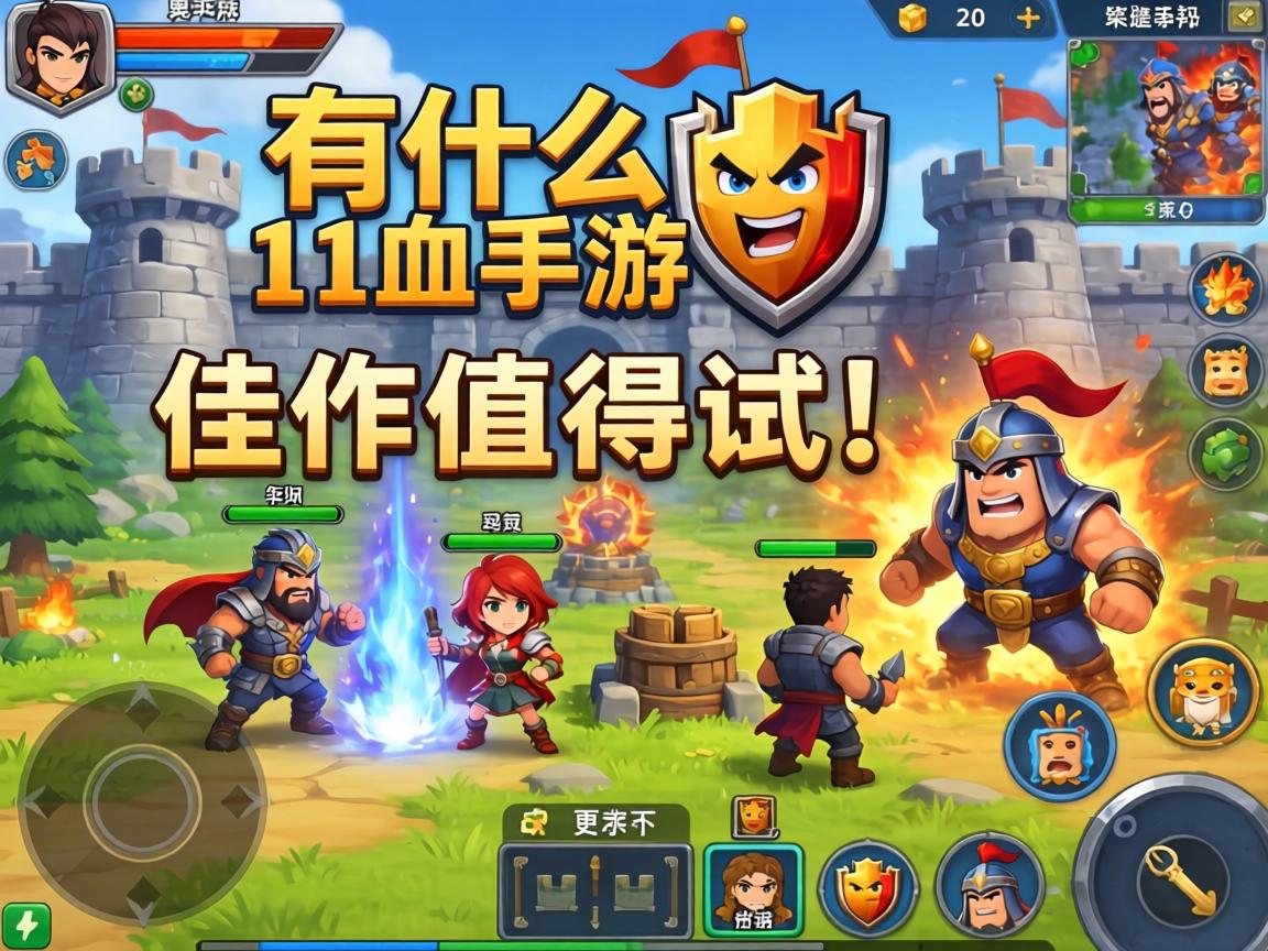 有什么攻城的游戏手游？这五款策略与热血并存的佳作值得一试！