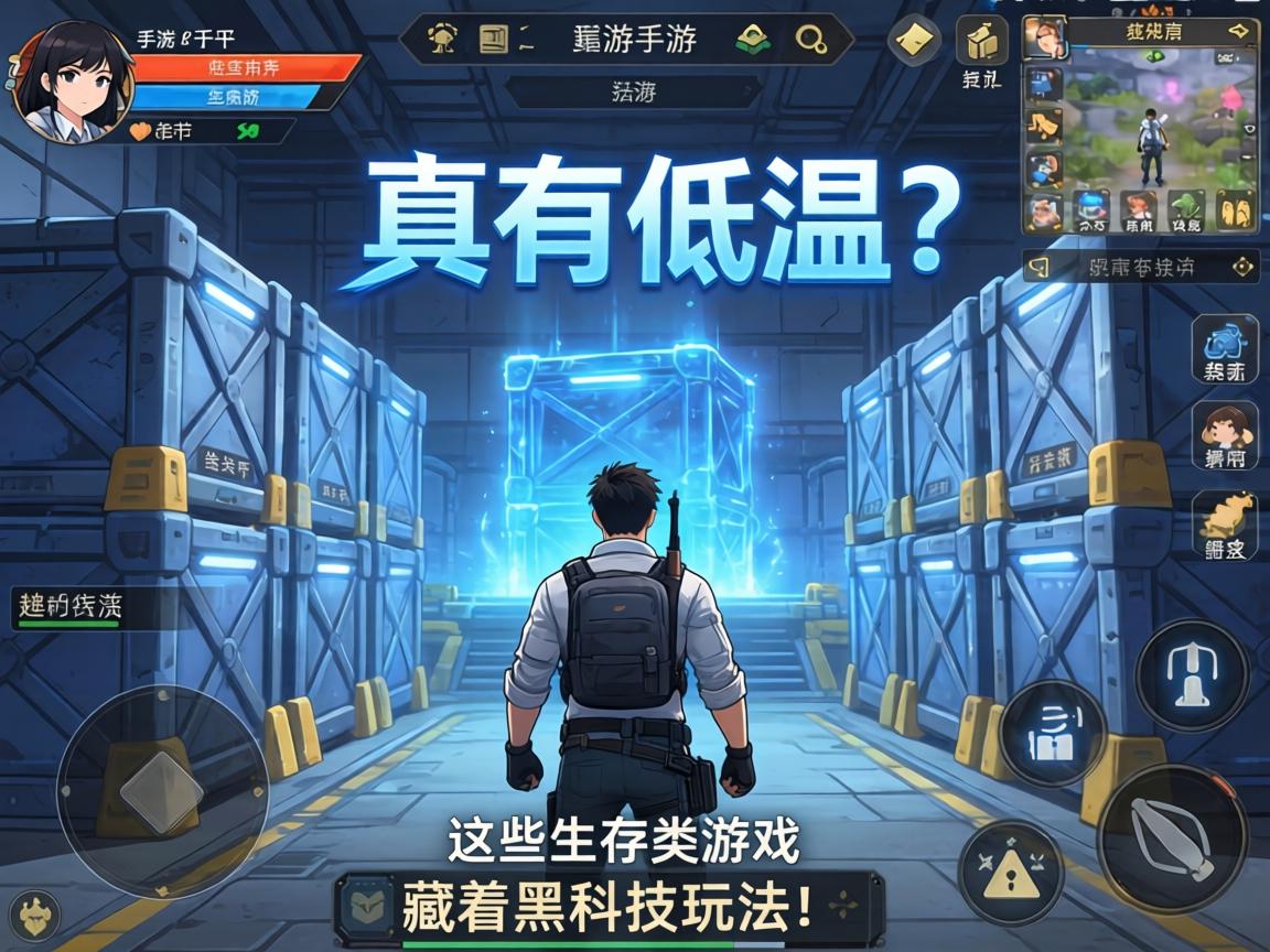 手游里真有低温仓？这些生存类游戏藏着黑科技玩法！