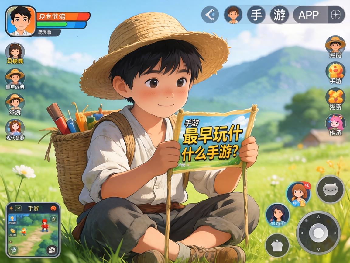 牧童最早玩什么手游？揭秘童年经典与现代手游的传承密码