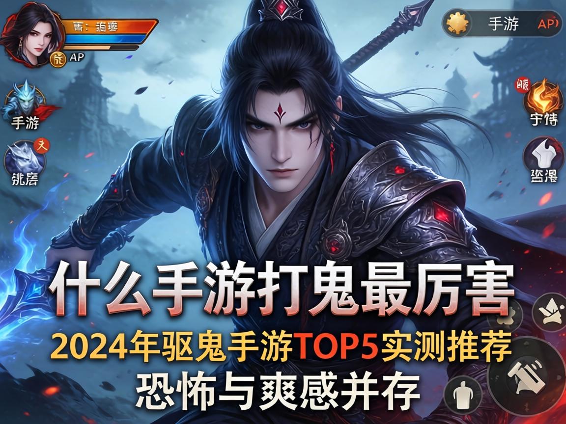 什么手游打鬼最厉害？2024年驱鬼手游TOP5实测推荐，恐怖与爽感并存！