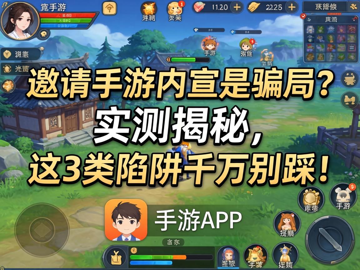 邀请手游内测是骗局