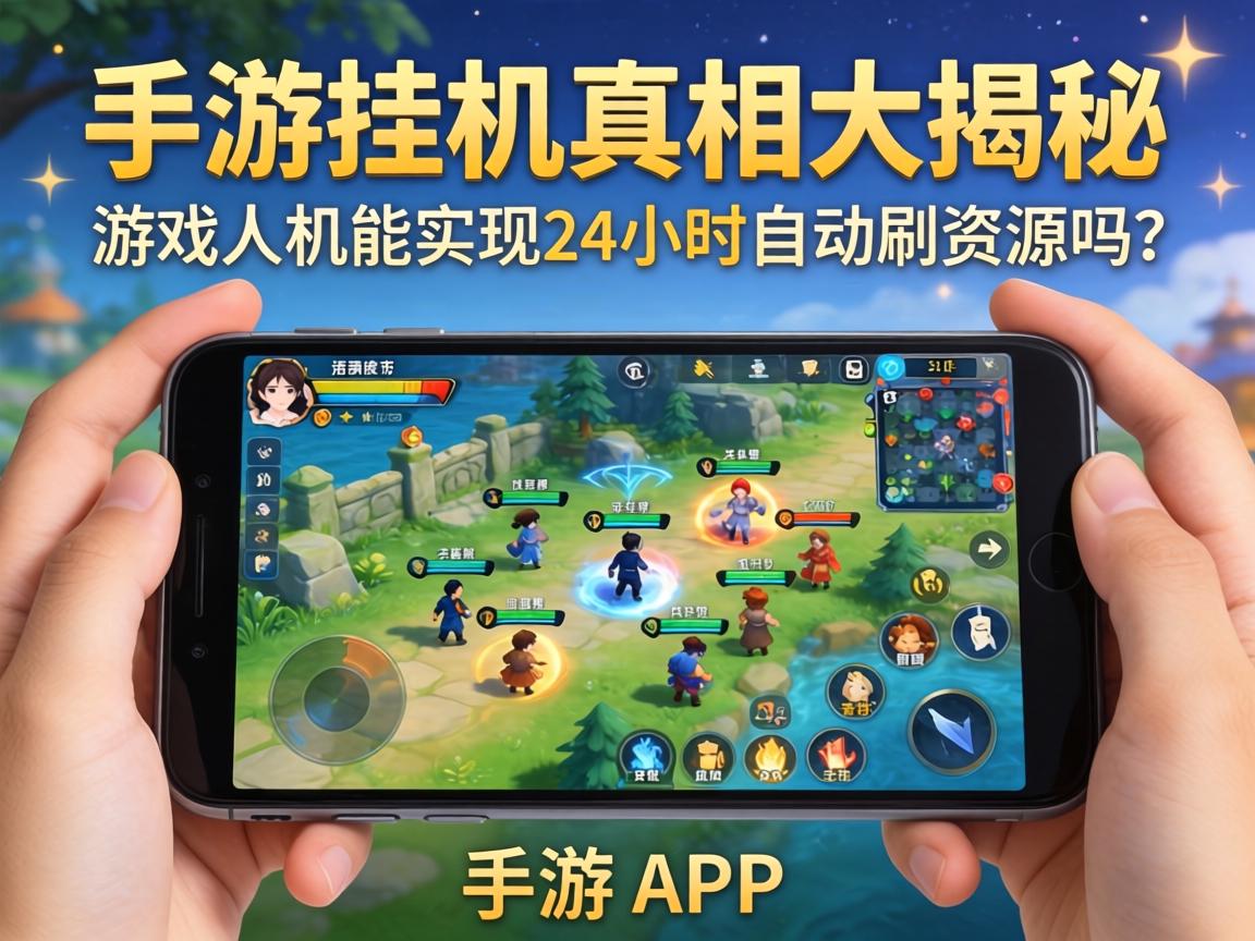 游戏人机能实现24小时自动刷资源吗