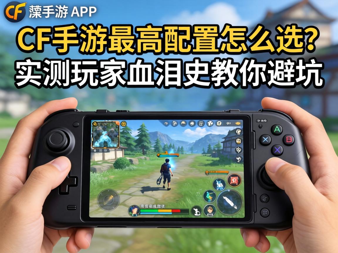 CF手游最高配置怎么选？实测玩家血泪史教你避坑
