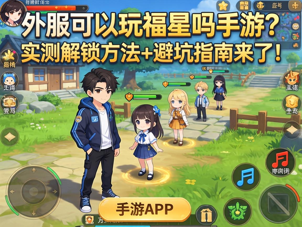 外服可以玩福星吗手游？实测解锁方法+避坑指南来了！