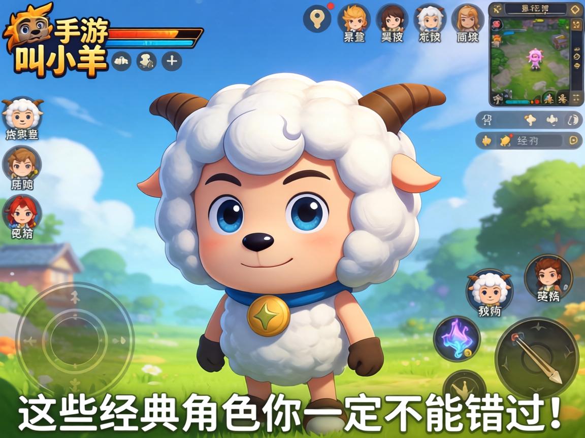 什么手游角色叫小羊？这些经典角色你一定不能错过！