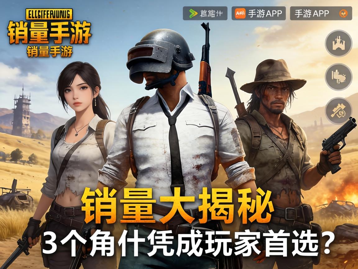 饥荒手游角色销量大揭秘，这3个角色凭什么成玩家首选？