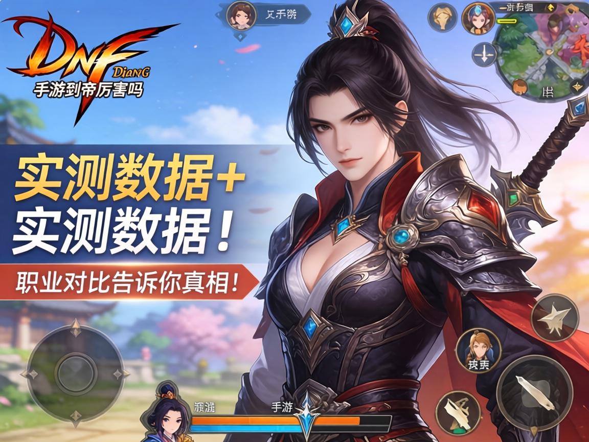 DNF手游剑帝厉害吗？实测数据+职业对比告诉你真相！