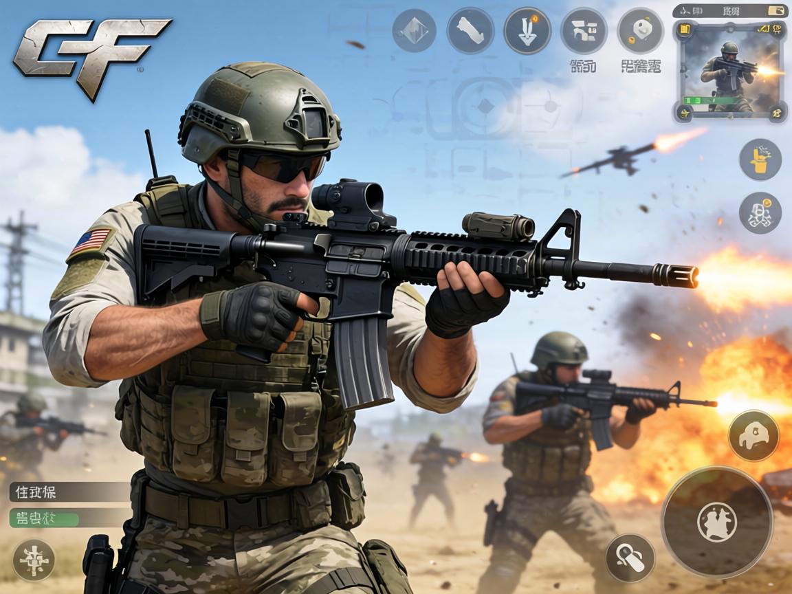 手游CF有战场吗？深度解析经典模式与特色玩法，带你玩转移动端枪战