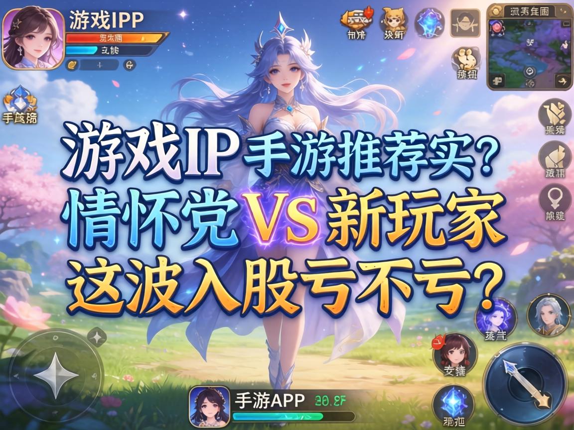 幻想是游戏IP吗手游推荐实测，情怀党VS新玩家，这波入股亏不亏？