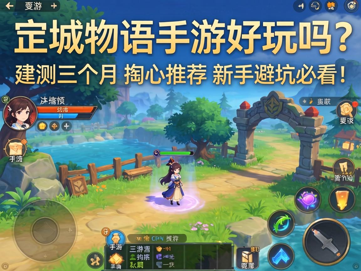 迷城物语手游好玩吗？实测三个月的掏心推荐，新手避坑必看！