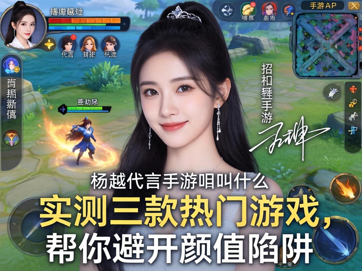 杨超越代言手游叫什么