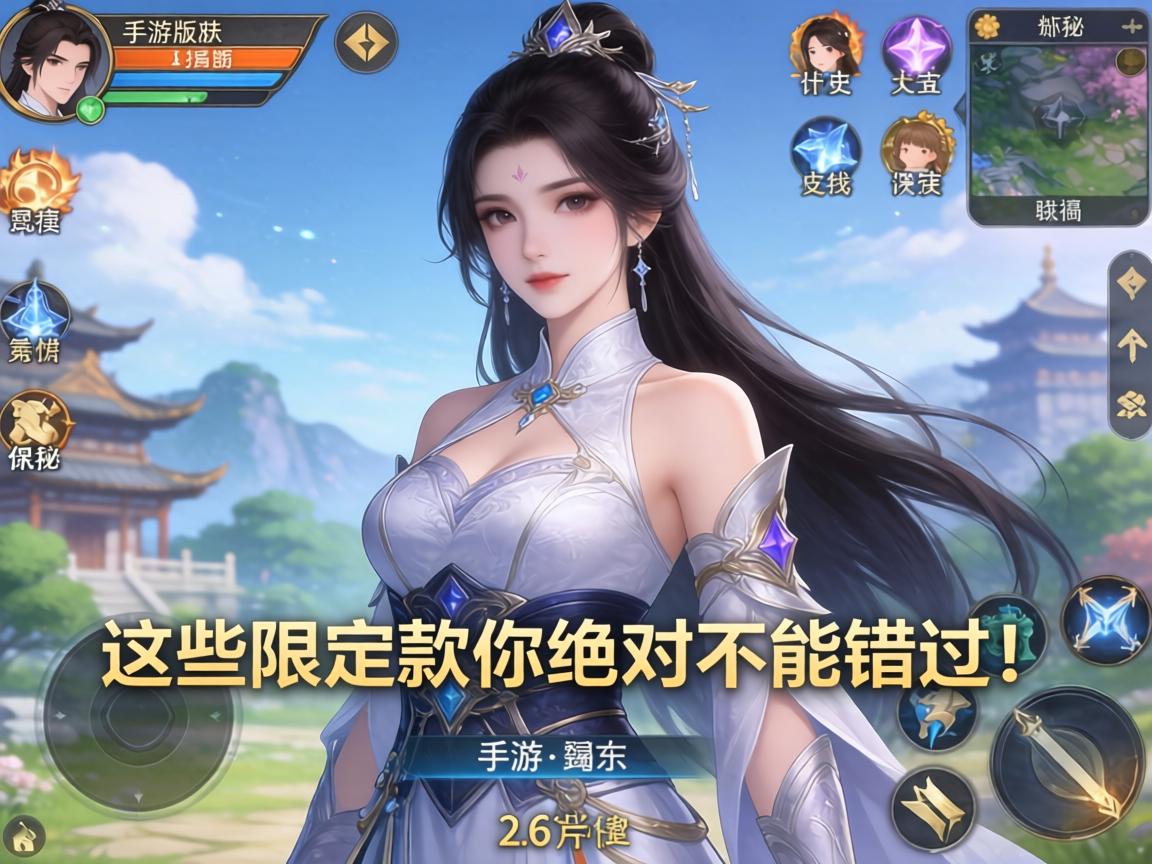 手游2.6版本新皮肤大揭秘，这些限定款你绝对不能错过！