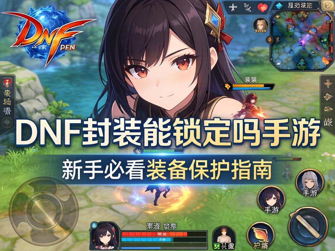 DNF封装能锁定吗手游？新手必看的装备保护指南