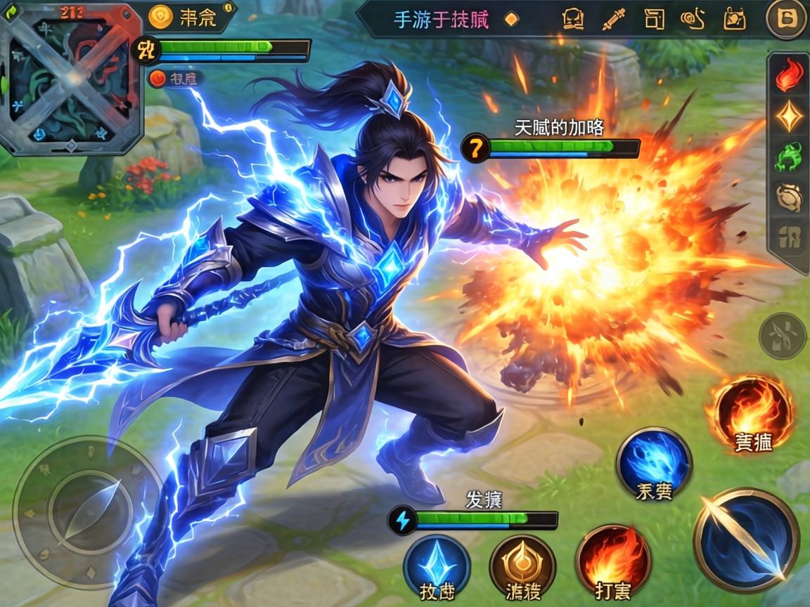 手游天赋加点攻略，闪电系技能如何搭配天赋才能打出爆炸伤害？