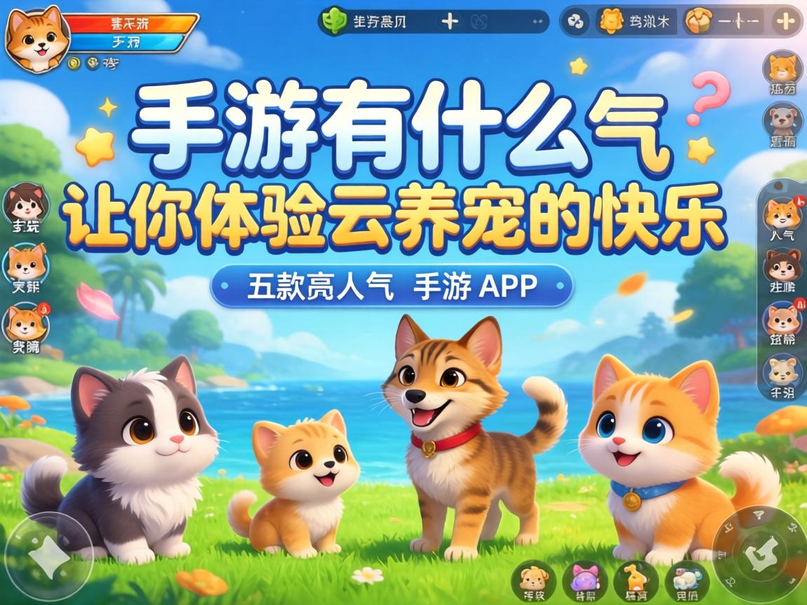 手游有什么有宠物的？这五款高人气作品让你体验云养宠的快乐