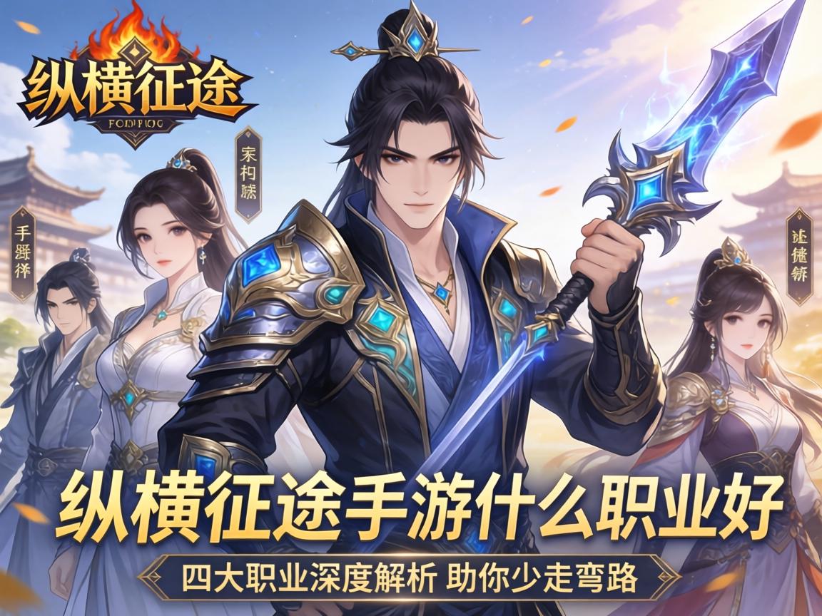 纵横征途手游什么职业好？四大职业深度解析助你少走弯路