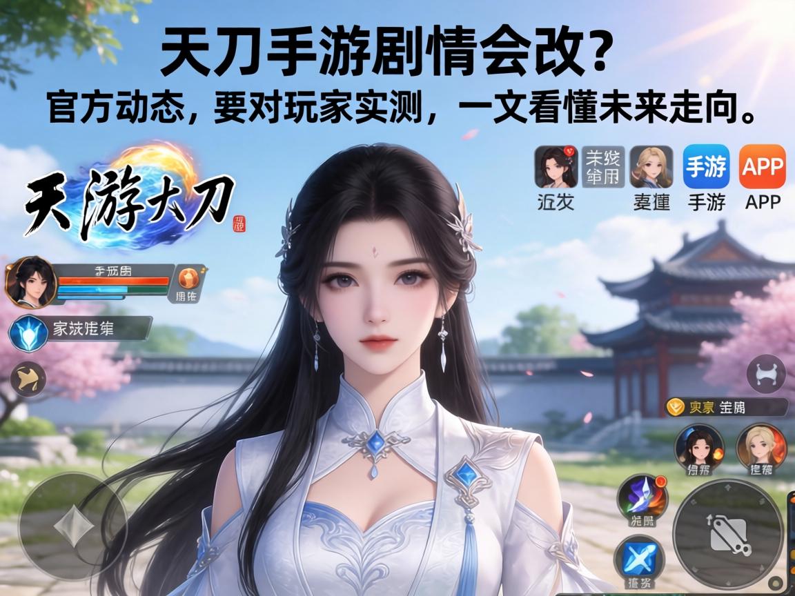 天刀手游剧情会改吗？从官方动态到玩家实测，一文看懂未来走向