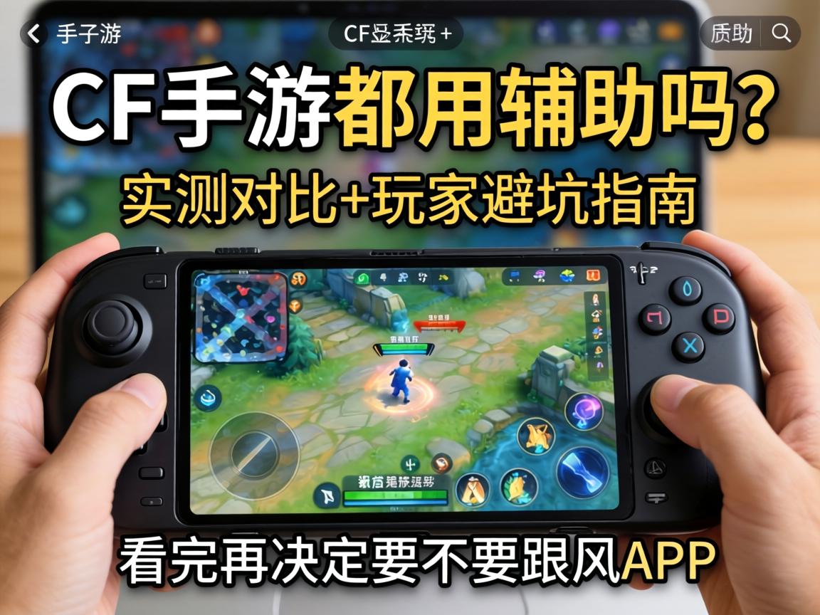 CF手游都用辅助吗？实测对比+玩家避坑指南，看完再决定要不要跟风