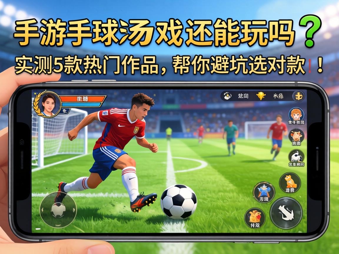 手游足球游戏还能玩吗？实测5款热门作品，帮你避坑选对款！