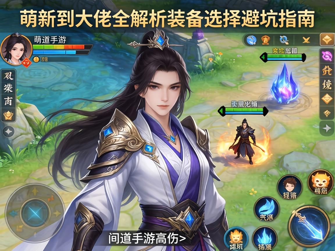 问道手游高法伤全解析，从萌新到大佬的装备选择避坑指南
