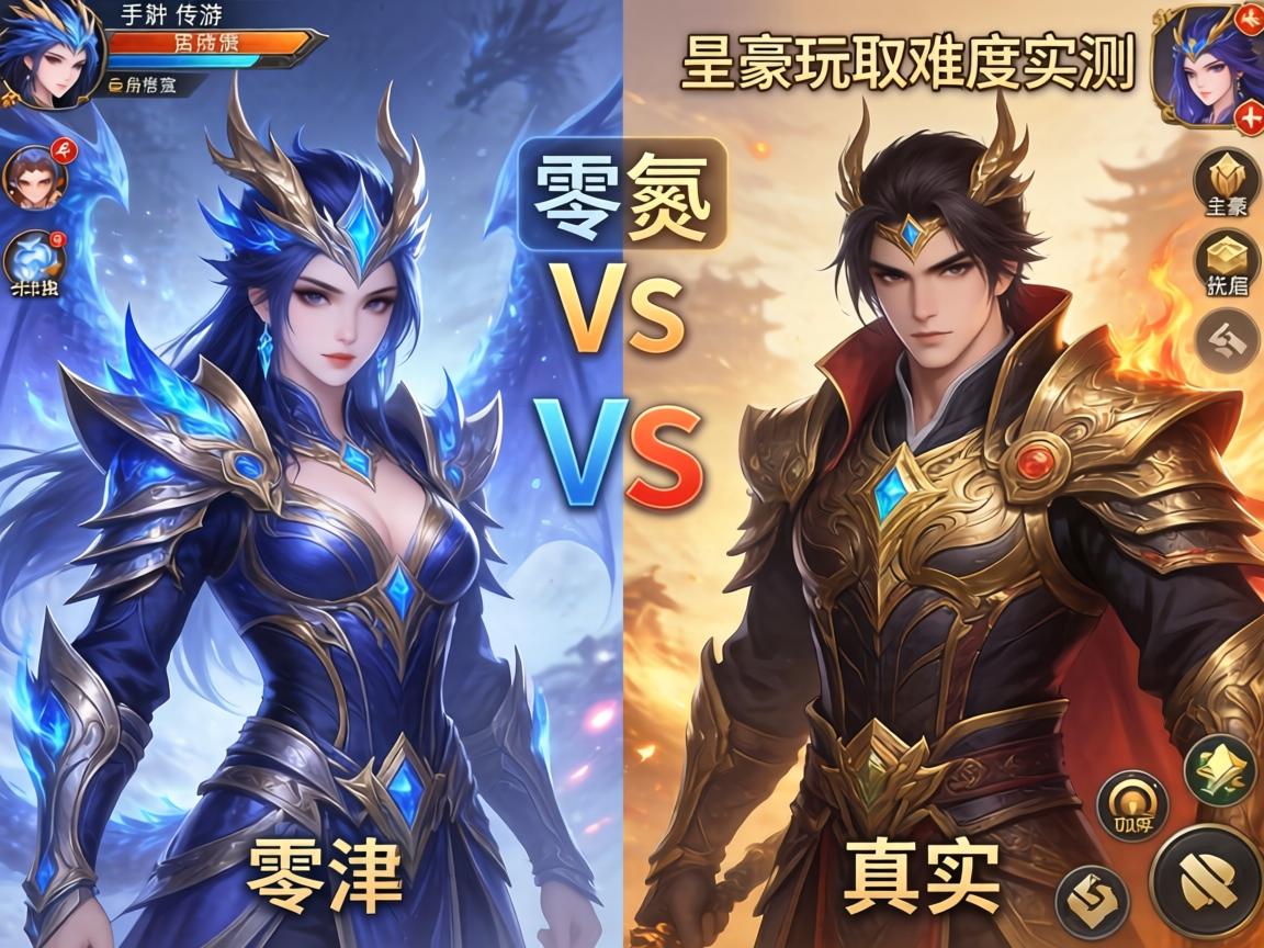 手游龙的传人皮肤获取难度实测，零氪党与土豪玩家的真实体验对比