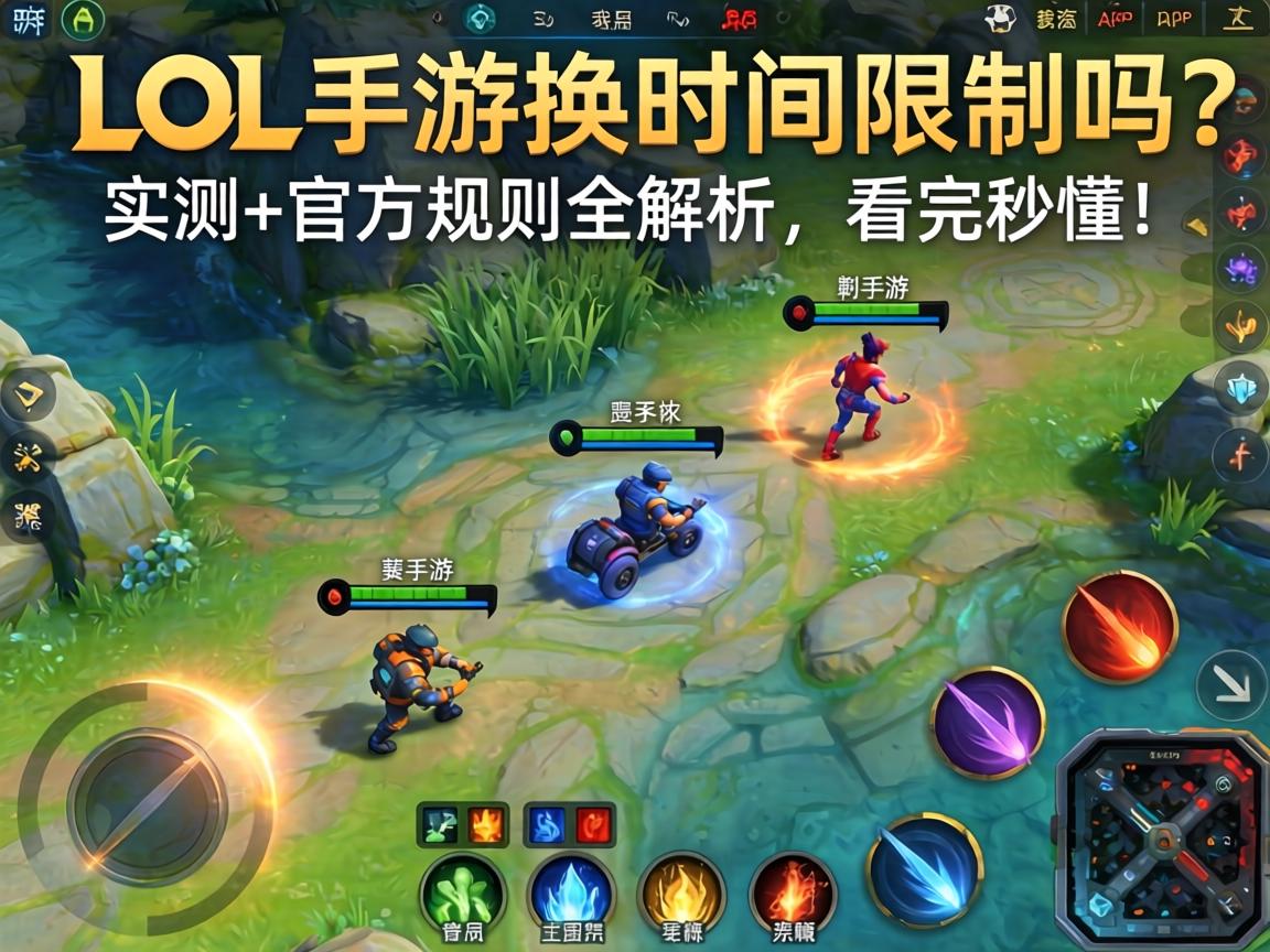 LOL手游换时间限制吗？实测+官方规则全解析，看完秒懂！