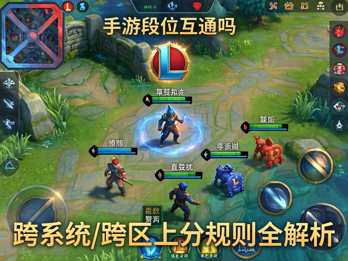 LOL手游段位互通吗