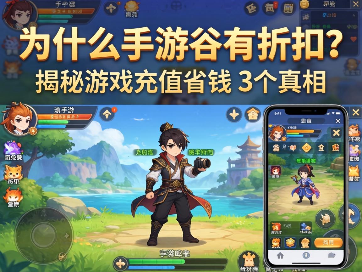 揭秘游戏充值省钱的3个真相