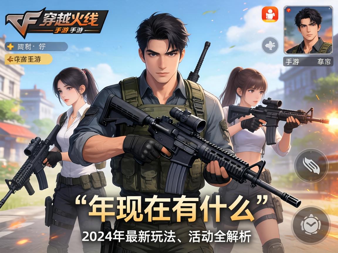 穿越火线手游现在有什么？2024年最新玩法、武器与活动全解析