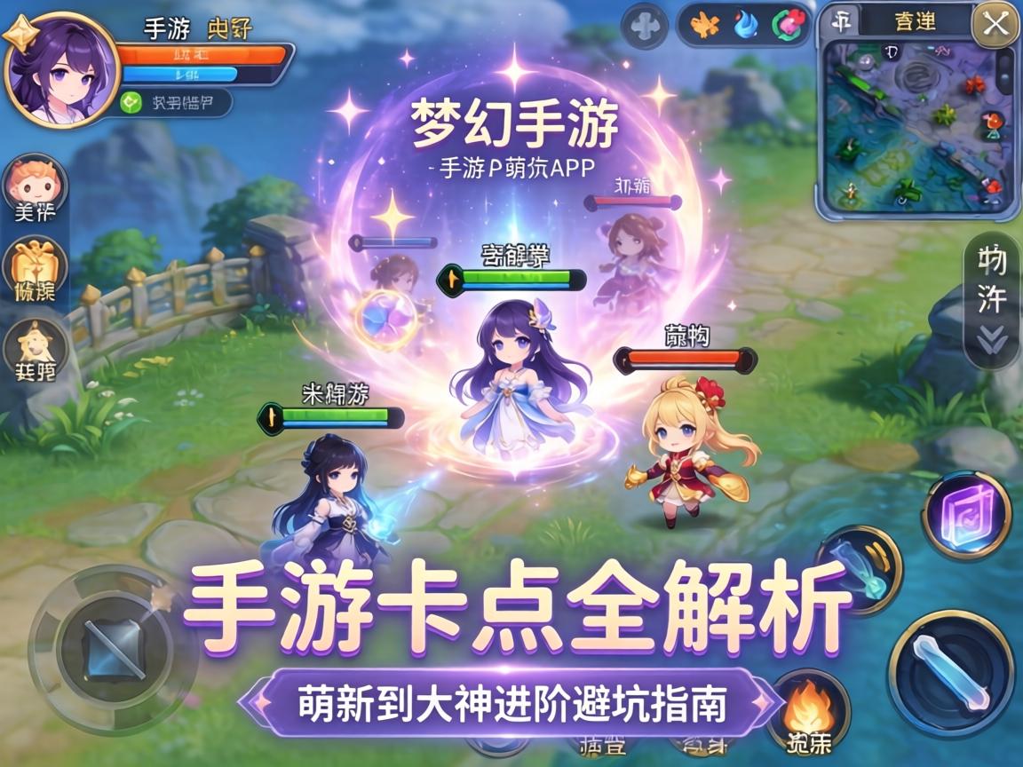 梦幻手游卡点全解析，从萌新到大神的进阶避坑指南