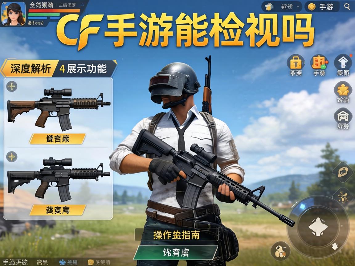 CF手游能检视吗？深度解析武器展示功能与操作指南