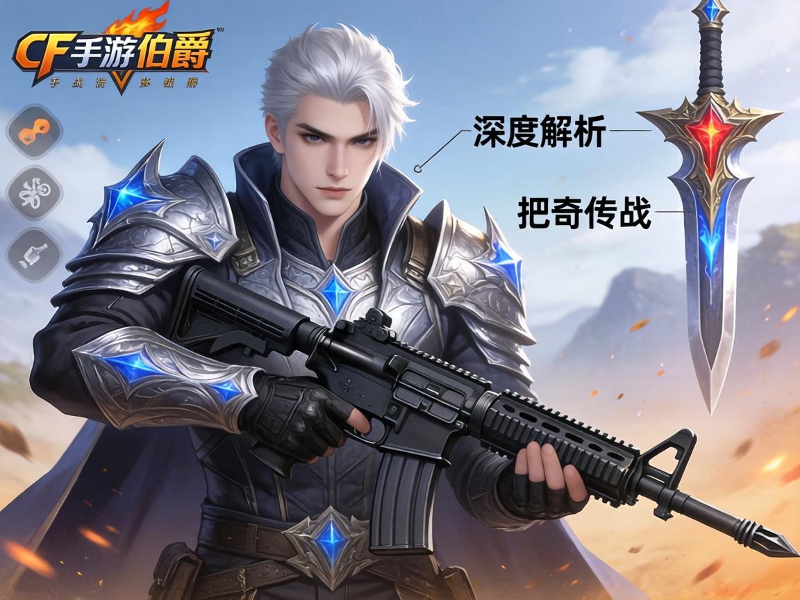 CF手游伯爵是V武器吗？深度解析这把传奇武器的定位与实战价值